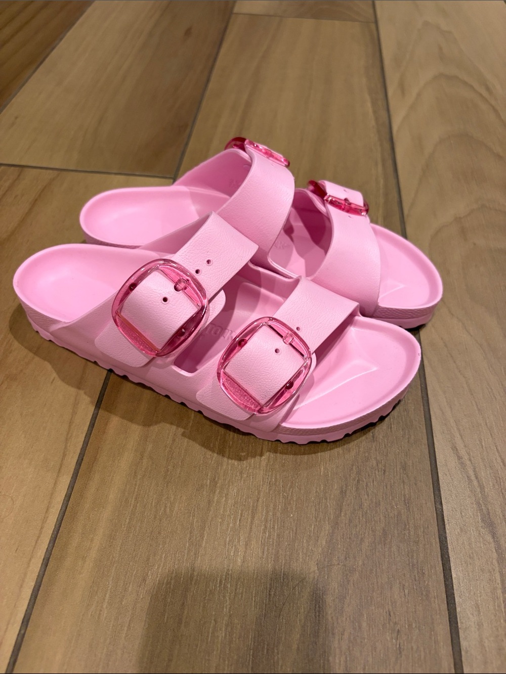 Birkenstock Arizona Bug Buckle EVA Fondant Pink Sandles